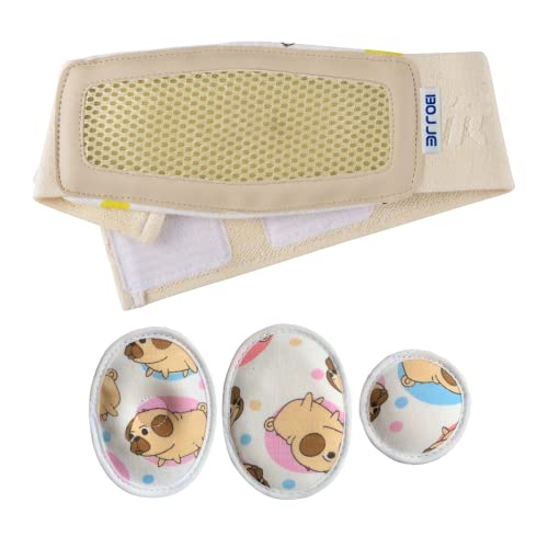 BOJEE Umbilical Hernia Belt Baby Belly Button Band Infant Belly Wrap Truss Abdominal Binder for Children Kids Support Adjustable Navel Belly Band Newborn Umbilical Cord 15-20 inch - Thumbnail 2