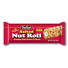 Pearson Salted Nut Roll Bar, 1.8 Ounce Pack of 24
