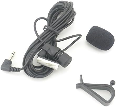 Eha Direct Mic 3.5mm Microphone External Assembly For Car vehicle Head Unit Bluetooth Enabled Audio Stereo Radio GPS DVD