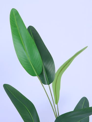 Image of ARICK DECOR 6Ft Artificial Bird of Paradise Plant in Pot, 6ft Large Faux Strelitzia Reginae Tree for Home Decor, Office, Living Room & Corner Accent