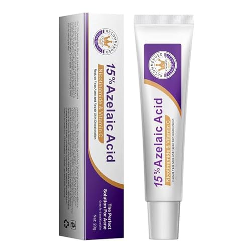 15% Azelaic Acid Acne Cream Azelaic Acid Serum Vitamin C Hyaluronic Acid Niacinamide Panthenol Facial Care Acne-prone Skin Acne Scar Care Unclogs Pores (1 piece)