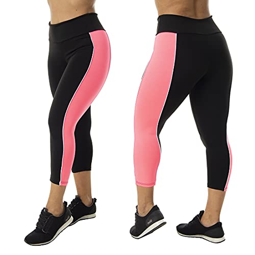 Kit com 2 Calças Legging Capri Suplex