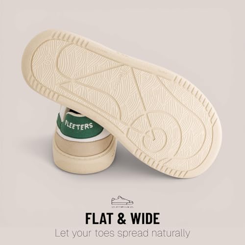 Image of Mango Barefoot Sneakers - 80's Retro Street Style - Unisex Minimalist Shoes - Zero-Drop Flexible Sole - Lightweight Design - Vegan Materials
