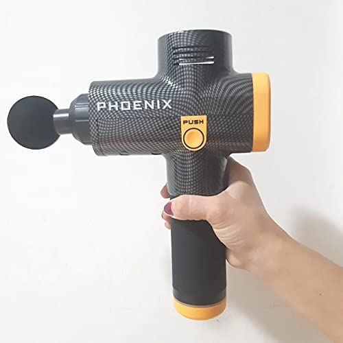 Pistola Massageadora Phoenix Profissional, Massageador Phoenix A2,ENVIO DO BRASIL, 3 Velocidades e 6