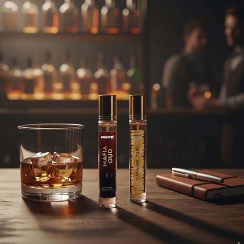 Image of Mafia & Caramel Oud by Paradyse Perfume | Signature Oud Collection | Rose, Pineapple & Sandalwood Scent | Long Lasting & Signature Perfume (24 ml)