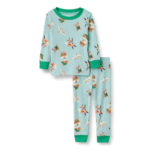Image of Amazon Essentials Babies, Toddlers and Boys' Snug-Fit Cotton Rib Pajama Sleepwear Sets, Multipacks