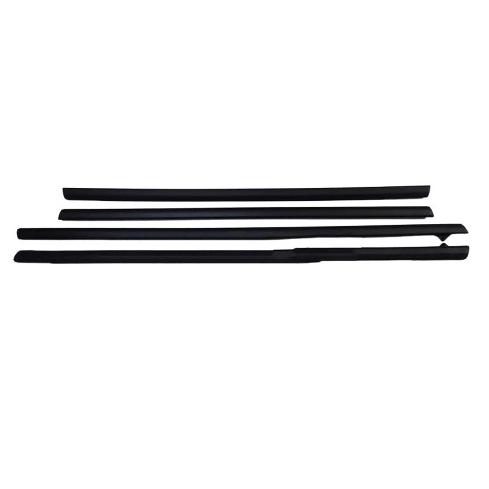 Hrqctim One Color Car Window Seals For Ford For Fiesta 2009-2014 Side Window Rubber Weatherstrip Seal Belt Trim Wiper Rubber Glasses
