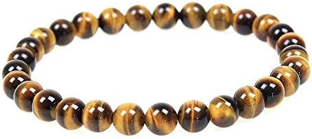 MJDCB 6mm Natural Stone Beads Bracelet Healing Crystals Bracelets
