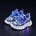 Imagen de Zapatillas Deportivas LED Niños Diseño Informal y Juvenil Zapatos Luminosos Modernos con Luces Intermitentes Calzado Deportivo Suave Cómodas Elegantes Uso Diario Escolar Ocio # L