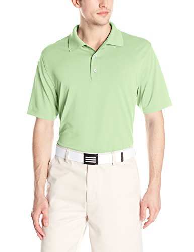 image for Amazon Essentials Men's Regular-Fit Quick-Dry Golf Polo Shirt, Lime Gr