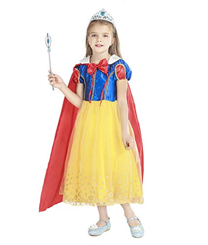 WonderBabe Fantasia Luxo Princesas Disney Completa Branca de Neve 110