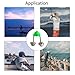 QHAJRYYC 10 Pcs Plastic Fishing Rod Alarm Bell, Bells Fishing, Bells for Fishing Poles, Bell Alert for Fishing Pole, Fishing Rod Bells, Bell for Rods, Fish Bells for a Fishing Pole