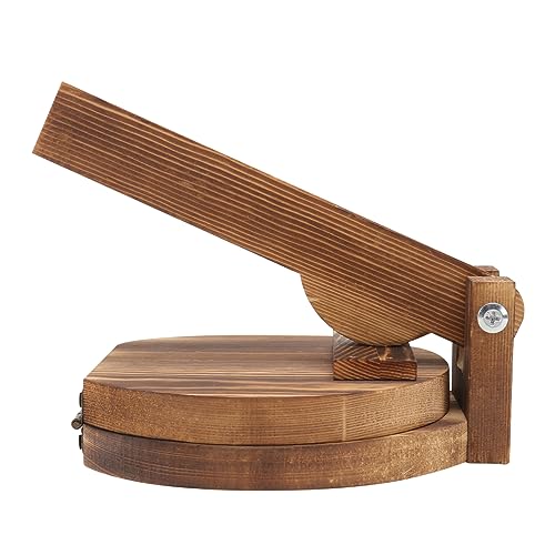 Alipis Dumpling Skin Maker Presser Dough Pressing Tool Wood Mold for Dumpling Wrappers