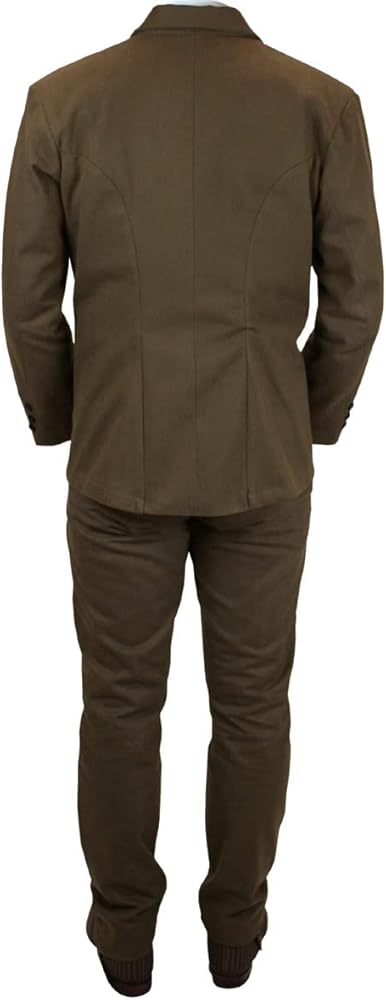 Historical Emporium Men's 100% Brushed Cotton Sack Coat 44L