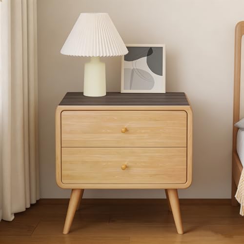 Wuluwala Leather Nightstand Cover for Top Fitted Bedside Tablecloth Small Side Table Cover for Living Room Wipeable Waterproof PU Table Cloth, Kitchen Dining Home Decoration Dark Gray 16"x24" by Wuluwala - Used condition - Image 5