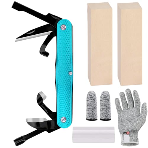 Yowings Splinter Carvin' 6In Traditional Folding Whittling Knife With 1.5In Detail Blade cover