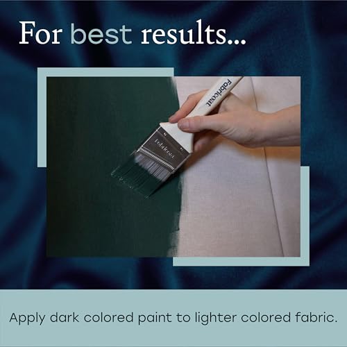 Image of Fabricoat Fabric Paint & Upholstery Dye, Olive, Flexible Finish