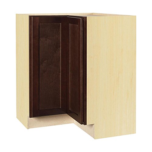 HAMPTON BAY KBLS36-SJM Rsi Home Products Shaker Corner Base Cabin...