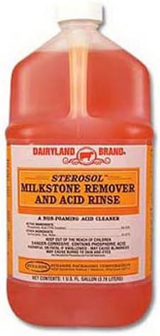 stearns packaging corporation st0011-db-am10 Sterosol, Gallon, Milkstone Remover & Acid Rinse