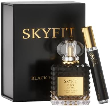 Besmelody Black Eclipse Eau de Parfum for Women, Warm Coffee Vanilla Floral Scent, Long Lasting Perfume Spray, 100ml / 3.4 FL.OZ - 4