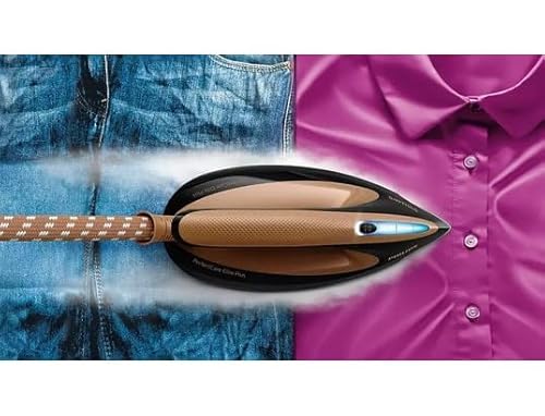 Philips GC9682/80 Perfect Care Elite Plus Dampfbügelstation (2700 Watt, DynamiQ-Sensor, 8 bar, 1,8 Liter, Version DE) kupfer / schwarz