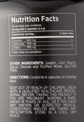 Bcaa Pro Series - 200 Cápsulas - Atlhetica Nutrition, Athletica Nutrition