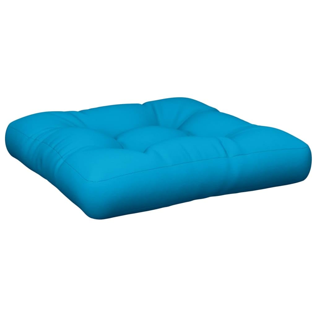 Coussin de palette bleu de 10 cm d'épaisseur pour éliminer l'inconfort du bois