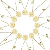 MING&KELLY JEWELRY, Zodiac Birth Sign Choker Necklace, Constellation Star Sign Jewelry, Great Birthday Gift,Wedding bridesmaid Proposal,Gift for Her (Pisces)