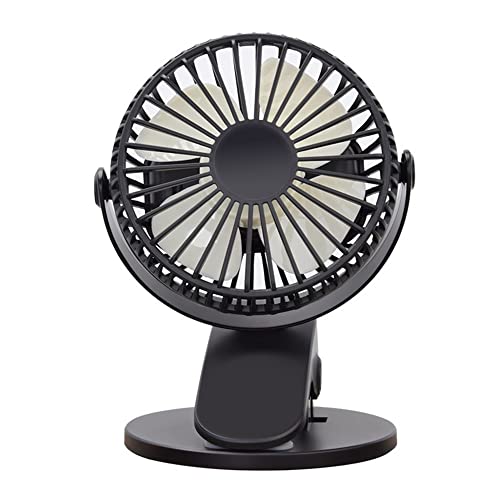 Witeygai Mini USB Clip and Desk Personal Fan, Desk Fans, mini fan, table fan,Portable Cooling Fan with 360¡ã Rotation Portable Stroller Clip on Pram Fan for Home Office Bedroom