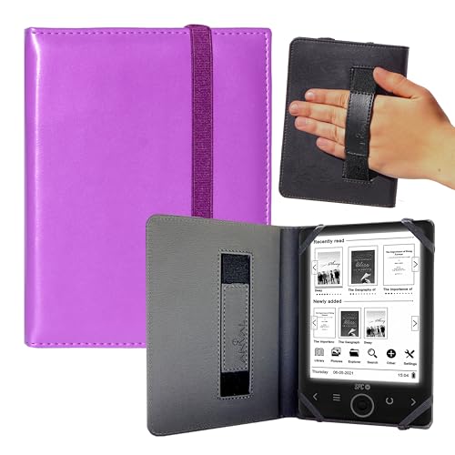 Funda para SPC Dickens Light 2 - ereader - Funda para Libro electrónico Compatible (Lila)