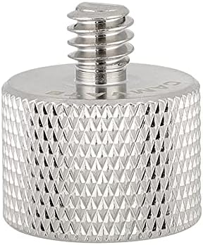 CAMVATE 1/4"-20 Male to 5/8"-27 Female Microphone Stand Mount for Camera Stud - 0988