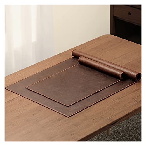 Sets de table en cuir anti-tache faciles à nettoyer au quotidien
