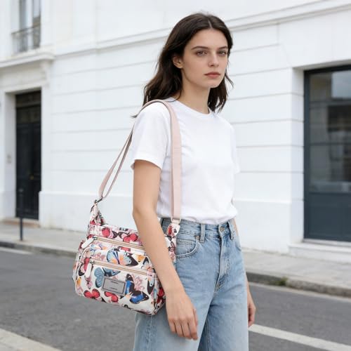 Bolso Crossbody para mujer impermeable con múltiples bolsillos miniatura 2