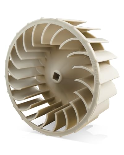 Upgraded WP697772 Dryer Blower Wheel Compatible with Whirlpool Kenmore Maytag Dryer, Blower Wheel Replace 697772 AP6010627