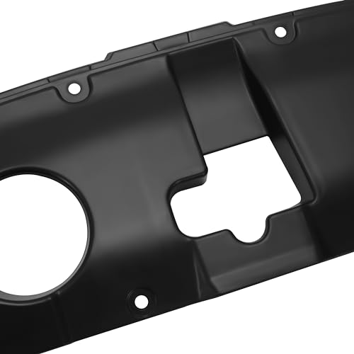 ALMULOO Radiator Support Cover Compatible with 2013-2015 Honda Civic Replacement for HO1224102 71125TR3A01 Plastic Black by ALMULOO - Image 9