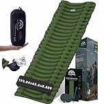 GEAR DOCTORS ® [500g] Ultralight Ether Camping Mattress Sleeping pad air Mattress Camping Sleeping pad Camp mat, matelas gonflable, Portable