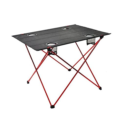 Table de camping avec chaises alu pliables pour extérieur