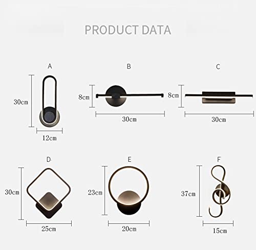 Applique murale LED moderne design chic pour salon et maison