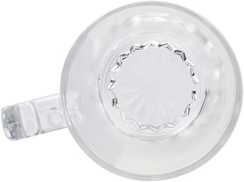 Miniatura 2 de Juego de 24 vasos de sublimación en blanco, tazas de cerveza con mango de 16 oz, vasos de cerveza de 16.9 fl oz, vasos de vidrio para bricolaje en