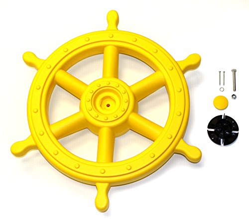 Eastern Jungle Gym Jumbo Captain's Ship Wheel Pirate Wheel Deluxe Swing Set Accessory for Wooden Playset