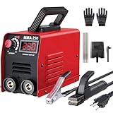 FINYQBET Máquina de Solda Portátil, 250A com Tecnologia IGBT, Soldador Inversor - Ideal para Iniciantes e Profissionais, Reparos Domésticos, Fazendas e Projetos DIY (220, Volts)