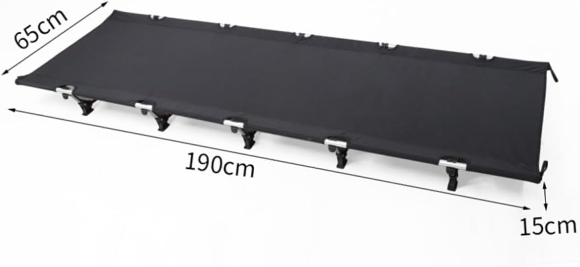 Totority Portable Folding Cot Bed for Camping Outdoor Sleeping Quick Setup Lightweight Guest Bed Carry Bag for Travel and Compact Design