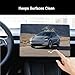Tesla Model Y 2025-2026 Juniper & Model 3 2024-2025 Highland Matte Anti-Glare Screen Protector 9h Tempered Glass Ultra HD No Fingerprint Anti-Scratch Bubble-Free Easy Install for Tesla Accessories