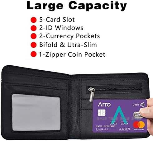Childs Wallets,Boys Wallet,Kids Wallets,Wallet Kids Boys,Kids Leather Wallet,Cartoon Hero Wallet,Boys Money Purse,Boys Wallet Coin Purse,Bifold Short Wallet,Birthday Gift for Fans Boys Girls, Black