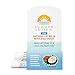 Natural Lip Balm with Zinc Oxide Sunblock by Summer Lotion, SPF 15 Lip Sunscreen 2-Pack, Water Resistant Chapstick, SPF Lip Protection for Everyone, (Coconut)