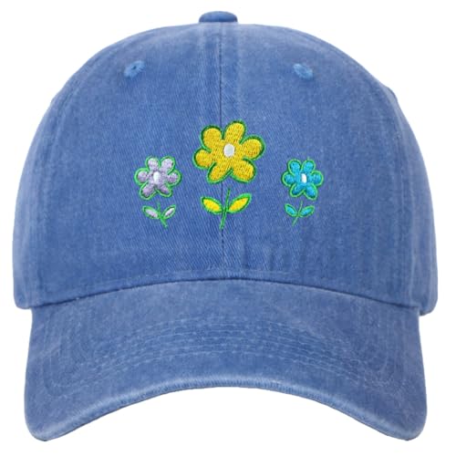 Gorra de Béisbol para Mujeres Bordada Floral miniatura 1