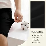 JinBei Dziewczęce legginsy Capri bawełniane spodnie na lato, wygodne, miękkie, 3-pak, spodnie sportowe, oddychające, jednokolorowe, spodnie do jazdy na rowerze, spodenki sportowe dla dzieci w wieku 6