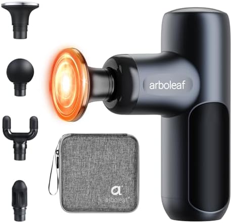 arboleaf CM20F Pistola de Masaje Muscular Mini con Calor