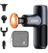 Arboleaf Isılı Mini Masaj Tabancası, Ağrı Giderici Percussion Kas Masajı, Taşınabilir ve Sessiz...