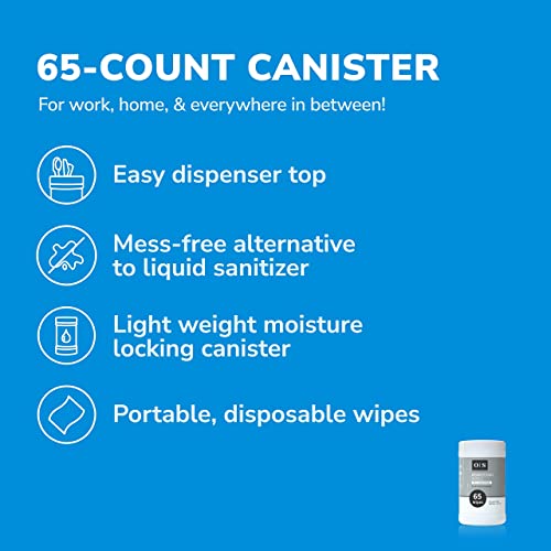 Old South Trading Hand Cleansing Wipes Canister 195 Count (Three Pack) #TOP1